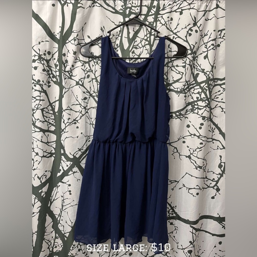 Navy Blue Dress